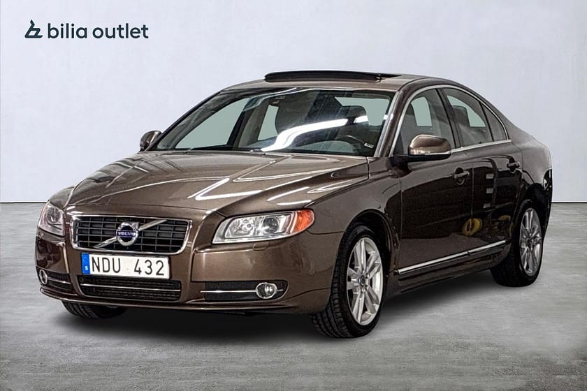 Bild 1 av Volvo S80 D2 aut Summum 115hk Taklucka Navi Läder PDC