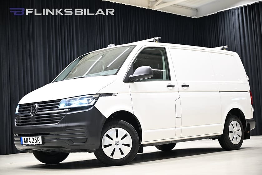 Bild 1 av Volkswagen Transporter DSG 150HK  Inredd|DUbbeldörr|LED|Drag|Värmare|Leasbar