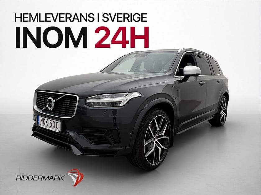 Bild 3 av Volvo XC90 T8 AWD R-Design 7Sits B&W HUD Luft Pano 360° Drag