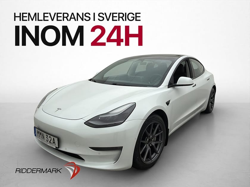 Bild 4 av Tesla Model 3 Long Range AWD Pano Kamera Värmare Drag Moms
