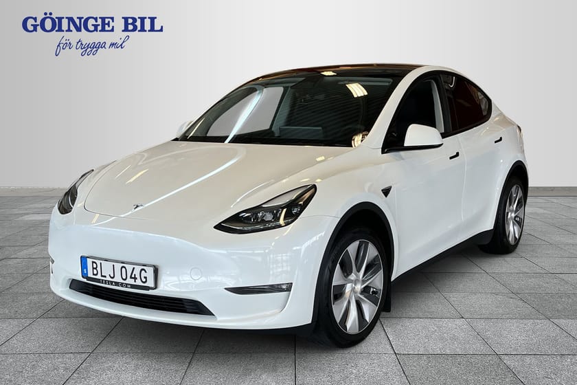 Bild 1 av Tesla Model Y Long Range AWD 514hk Drag/ Lågmil/ Autopilot/ Premiuminteriör