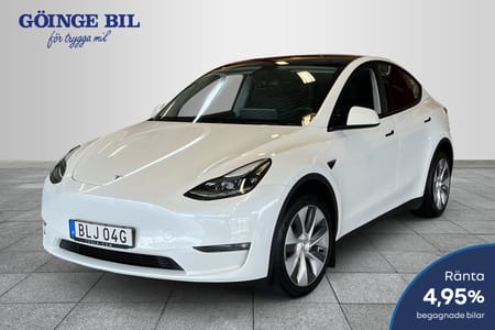 Tesla Model Y Long Range AWD 514hk Drag/Autopilot/Premiuminteriör
