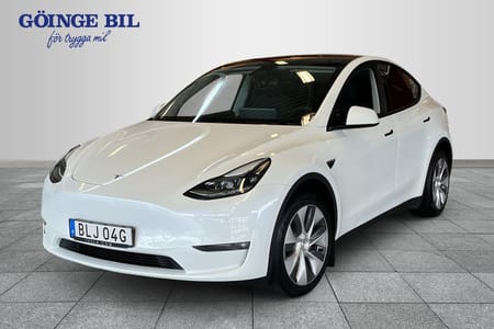 Tesla Model Y Long Range AWD 514hk Drag/ Lågmil/ Autopilot/ Premiuminteriör