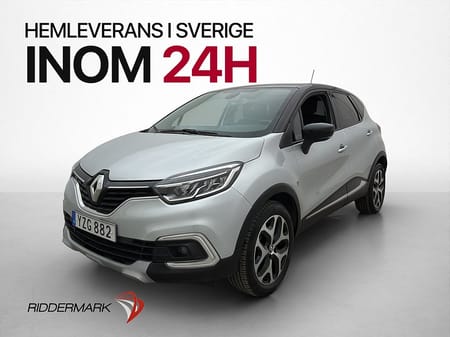 Renault Captur 1.2 TCe 118hk Kamera Navi Sensorer M&K-Värm