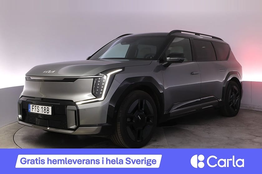 Bild 1 av Kia EV9 AWD GT Line Pano Elstol 7-sits Meridian Drag V-hjul