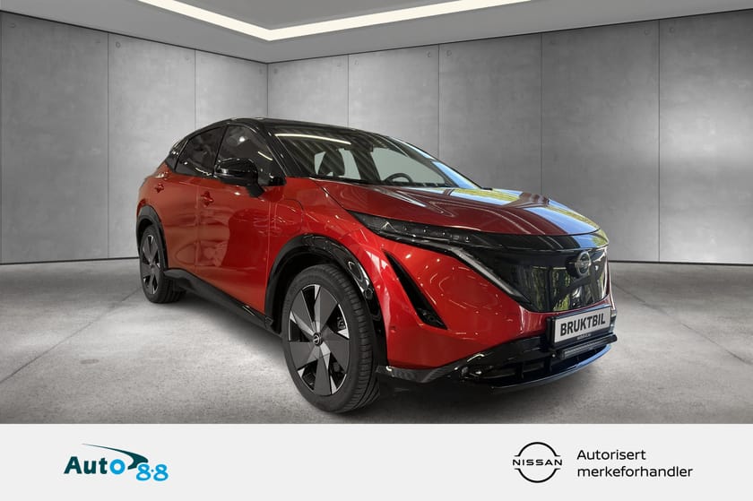 Bilde 2 av Nissan Ariya 87 e-4ORCE EVOLVE AWD  .Vent.skinnseter.LED Bar.Krok.