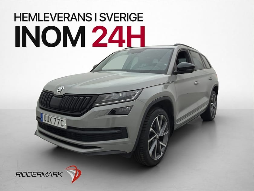 Bild 1 av Škoda Kodiaq Skoda 2.0 TSI 4x4 Sportline P-Värm Canton Kamera Drag