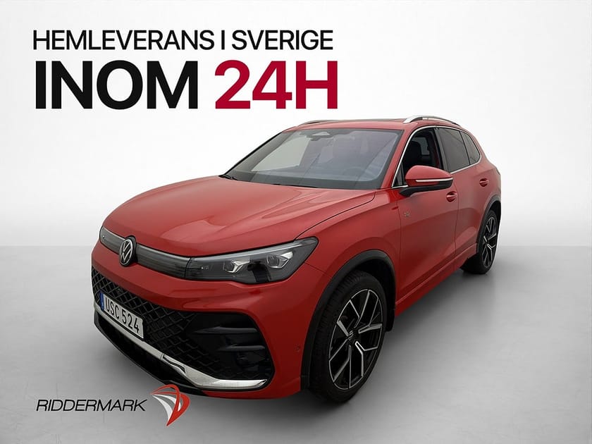 Bild 1 av Volkswagen Tiguan 193hk R-Line Pano H/K Skinn 360° SE SPEC!!