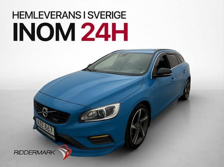 Volvo V60 D4 R-Design VOC Värmare Skinn Sensorer Kamrem-Bytt