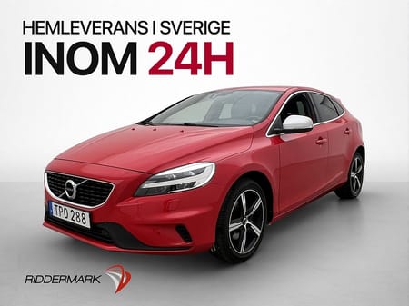 Volvo V40 T3 R-Design VOC Värmare P-Sensorer Navi Drag