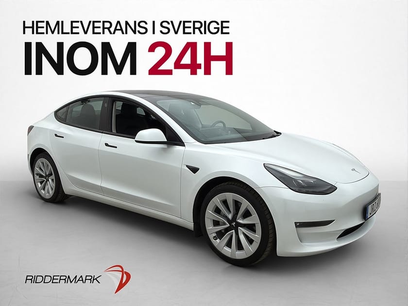 Bild 1 av Tesla Model 3 Long Range AWD Svensksåld Autopilot