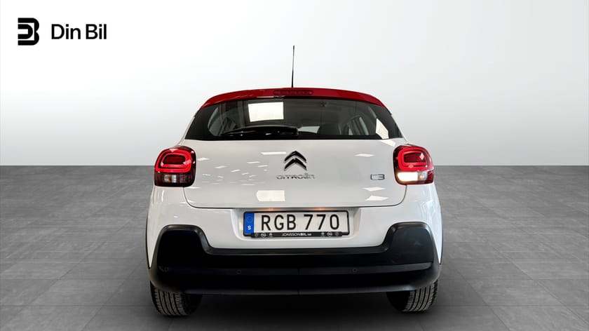 Bild 5 av Citroën C3 1.2 Puretech EAT 110 Feel/P-sensorer/M-värmare