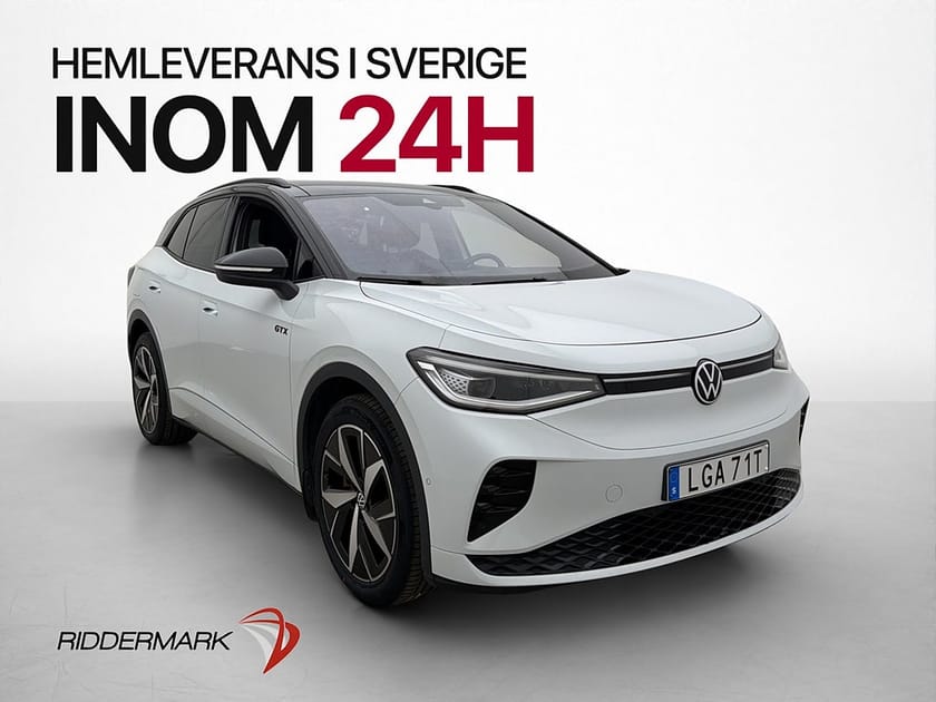Bild 1 av Volkswagen ID.4 GTX Style Plus Pano HUD IQ.Light Drag MOMS