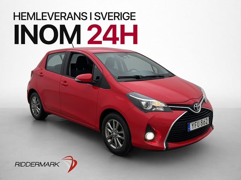 Bild 1 av Toyota Yaris 99hk Active Kamera Farthållare Lane-Assist