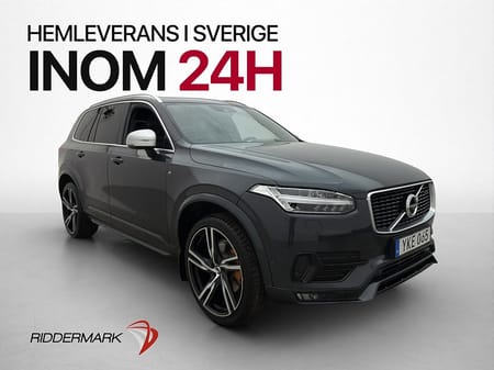 Volvo XC90 D4 AWD R-Design Pano HUD VOC 360° Elstolar Drag