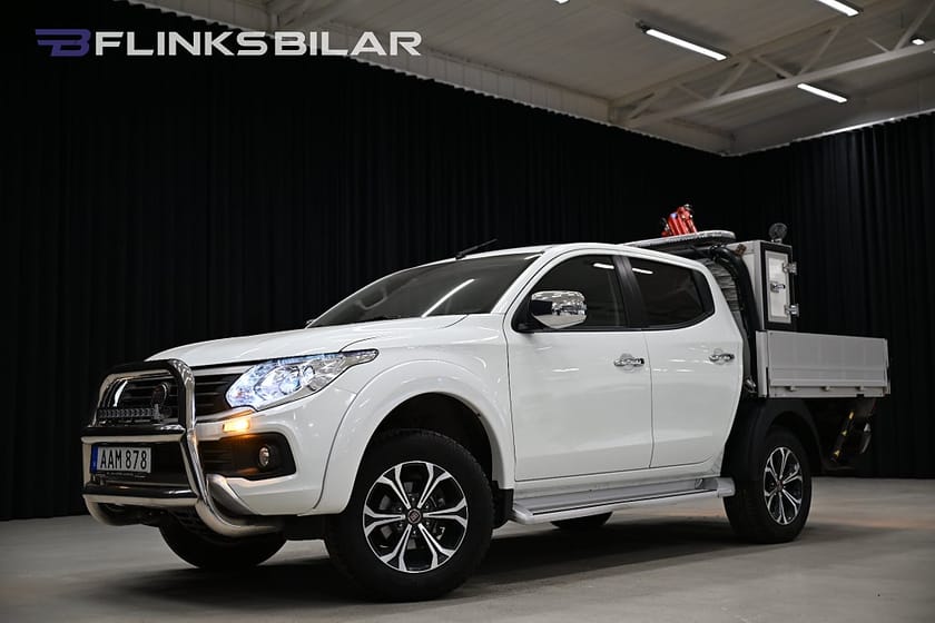 Bild 1 av Fiat Fullback Double Cab 2.4 4x4 163HK Automat|Kranbil|EnÄgare|Leasbar|SeUtr!