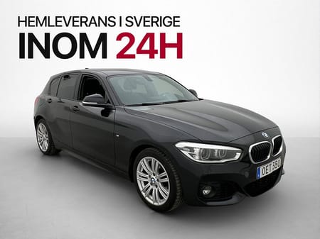 BMW 118d 150hk Steptronic M Sport Hifi Svart innertak