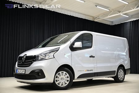 Renault Trafic Skåpbil dCi 120HK Drag|Värmare|GPS|Kamkedja|3-Sits|Farthållare