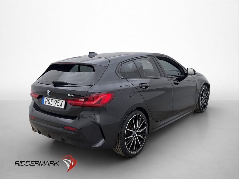 Bild 5 av BMW 118i 118 140hk M Sport HiFi Navi P-Sensorer Halvskinn