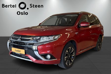 Mitsubishi Outlander PHEV 203 hp 2016 | Ryggekamera | Oppvarmet ratt