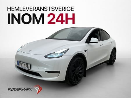Tesla Model Y Performance 534hk Pano Autopilot Dragkrok MOMS