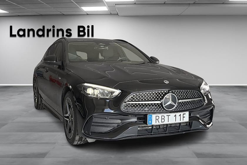 Bild 3 av Mercedes-Benz C 300 T de 4MATIC 4MATIC,AMG Line,Dragkrok,Nightpackage,MOMS