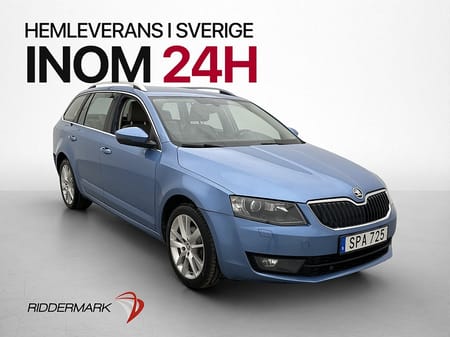 Škoda Octavia Kombi Skoda TDI 105hk Elegance Värmare Sensorer Dragkrok