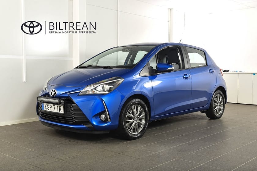 Bild 1 av Toyota Yaris 1,5 Bensin Manuell Ledramp Motorvärmare Nyservad
