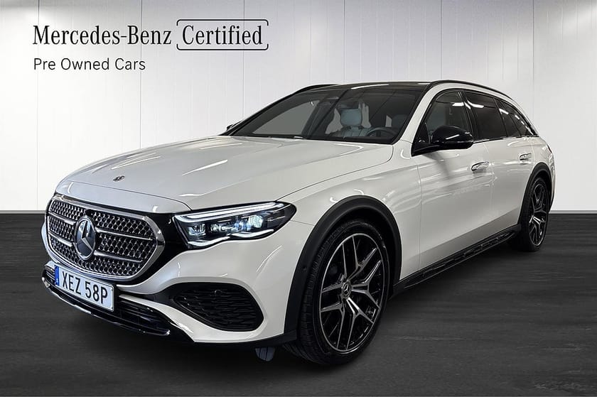 Bild 1 av Mercedes-Benz E 300 de 4MATIC All-Terrain E Luftfjädring Panorama Drag
