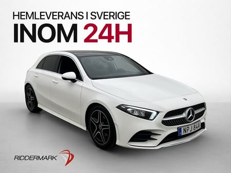 Mercedes-Benz A 180 A180 AMG Line Panorama Kamera Halvskinn