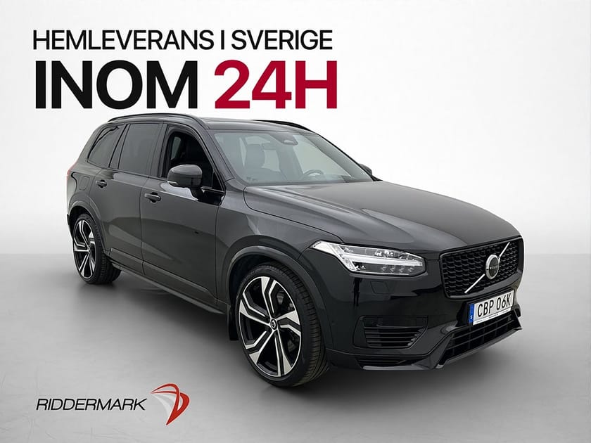 Bild 1 av Volvo XC90 Recharge T8 AWD Ultimate Dark 7-Sit B&W Pano Luft