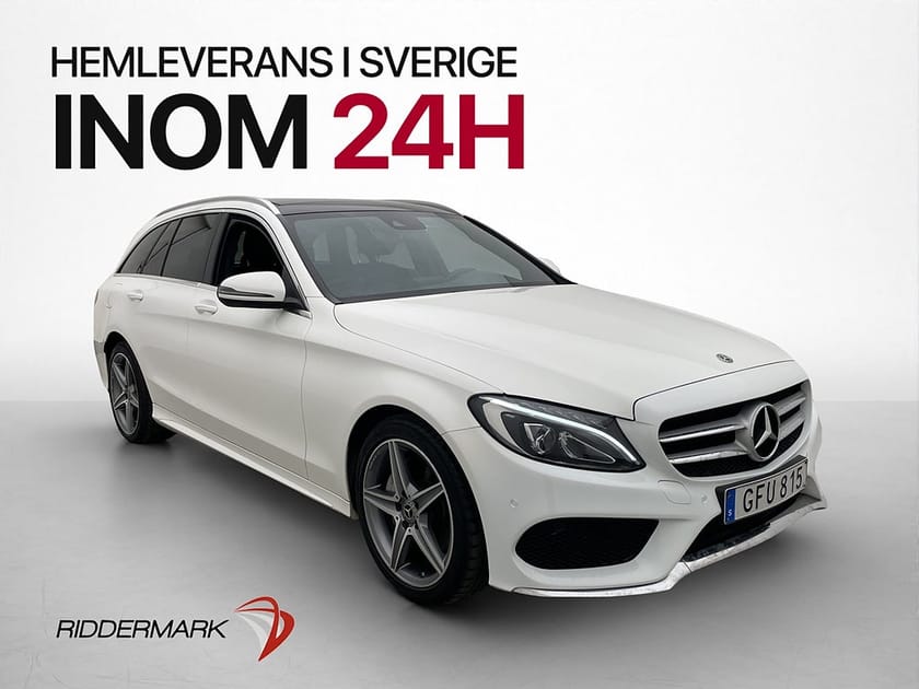 Bild 3 av Mercedes-Benz C 220 T d 4MATIC AMG Pano Skinn CarPlay Drag