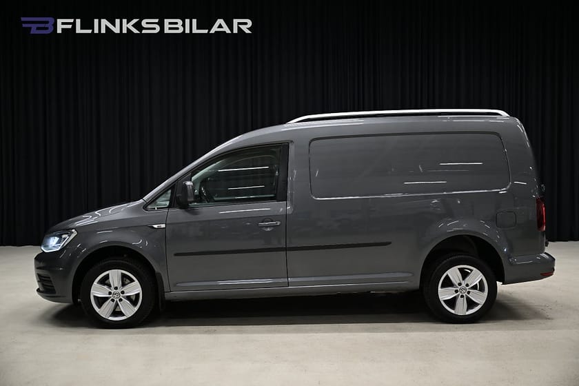 Bild 2 av Volkswagen Caddy Maxi Van 4Motion DSG Nedlackad|LED|Inredd|Drag|GPS|Värmare
