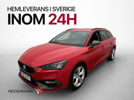 SEAT Leon Sportstourer ST 1.5 eTSI 150hk FR Cockpit Kamera CarPlay Navi