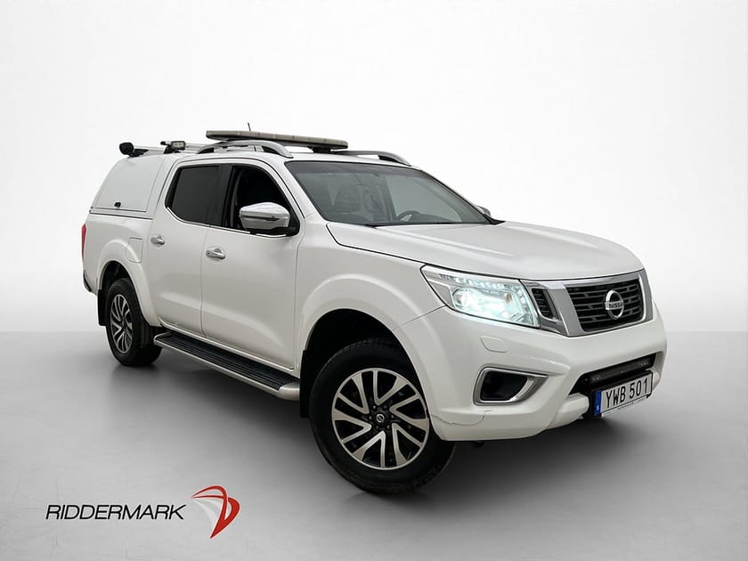 Bild 3 av Nissan Navara Dubbelhytt Tekna 2.3 4WD Dragkrok 360° Diff Skinn kåpa