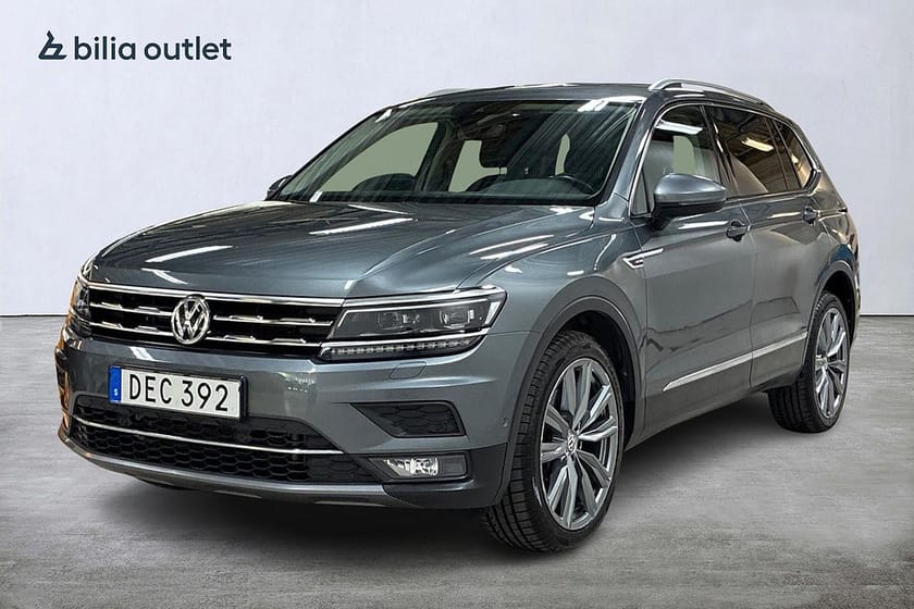 Bild 1 av Volkswagen Tiguan Allspace 7-sätes 2.0 TDI 4Motion GT 7-sits 190hk Cockpit Navi Drag B-kam