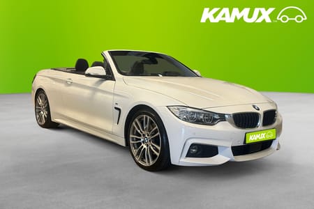BMW 430i Convertible 252hk 2017 M-Sport Innovation HUD Kamera Elstolar