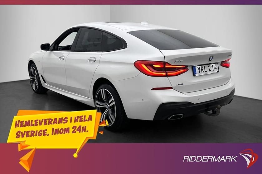 Bild 5 av BMW 630d xDrive GT 630 M Sport Innovation Pano H/K Night-V HUD