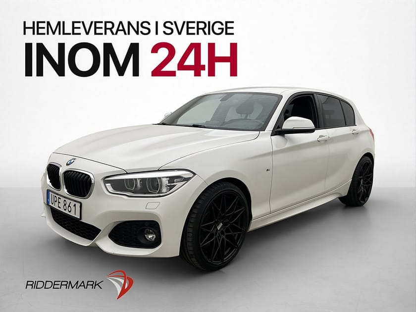 Bild 3 av BMW 120i 184hk M-Sport Skinnklädsel Rattvärme Sensorer