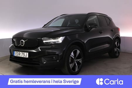 Volvo XC40 Recharge Pro Pano HK Elstol 360 BLIS Navi
