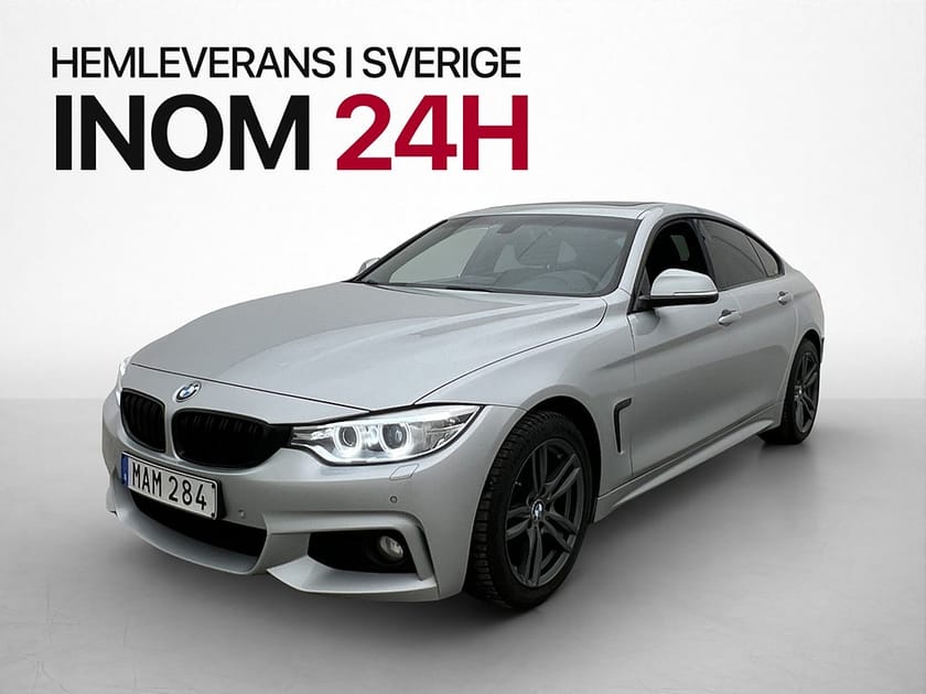 Bild 1 av BMW 428i Gran Coupé 428 245hk M Sport H/K Skinn T-Lucka