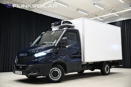 Iveco Daily 35-140 Chassi Cab 136HK Automat|Volymskåp|Kylbil|Nattkyla|Leasbar|SeUtr!