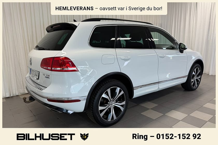 Bild 4 av Volkswagen Touareg 3.0 V6 TDI 4Motion R-Line LUFTFJÄDRING 360° PANO D-VÄRM