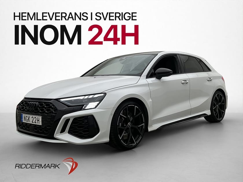 Bild 1 av Audi RS 3 Sportback RS3 400hk Q Panorama B&O HUD Matrix 360°