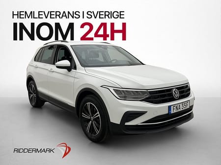 Volkswagen Tiguan 150hk Dragkrok Kamera Sensorer Carplay