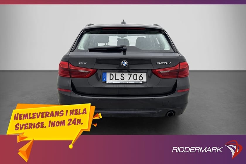 Bild 4 av BMW 520d xDrive Touring 520 D 190hk Sport Line Navi Rattvärme Kamera