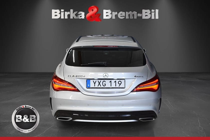 Bild 5 av Mercedes-Benz CLA 200 d Shooting Brake 4MATIC drag, panorama, H/K AMG sport