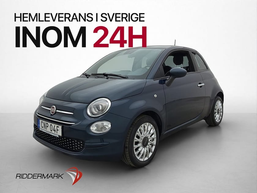 Bild 3 av Fiat 500 Hybrid Lounge 70hk Panorama Farthållare Nyservad