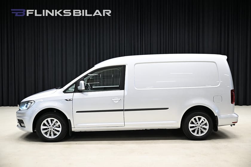 Bild 2 av Volkswagen Caddy Maxi Van DSG 102HK Nedlackad|LED|Inredd|Drag|Värmare|Leasbar