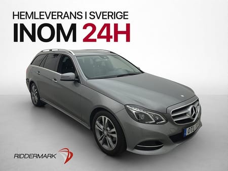 Mercedes-Benz E 200 T 184hk SV-Såld Drag Sensorer 0.61l/mil